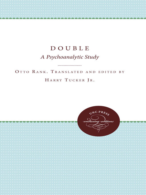 Title details for The Double by Otto Rank - Available